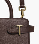 Petit sac à main Emilie en cuir grainé